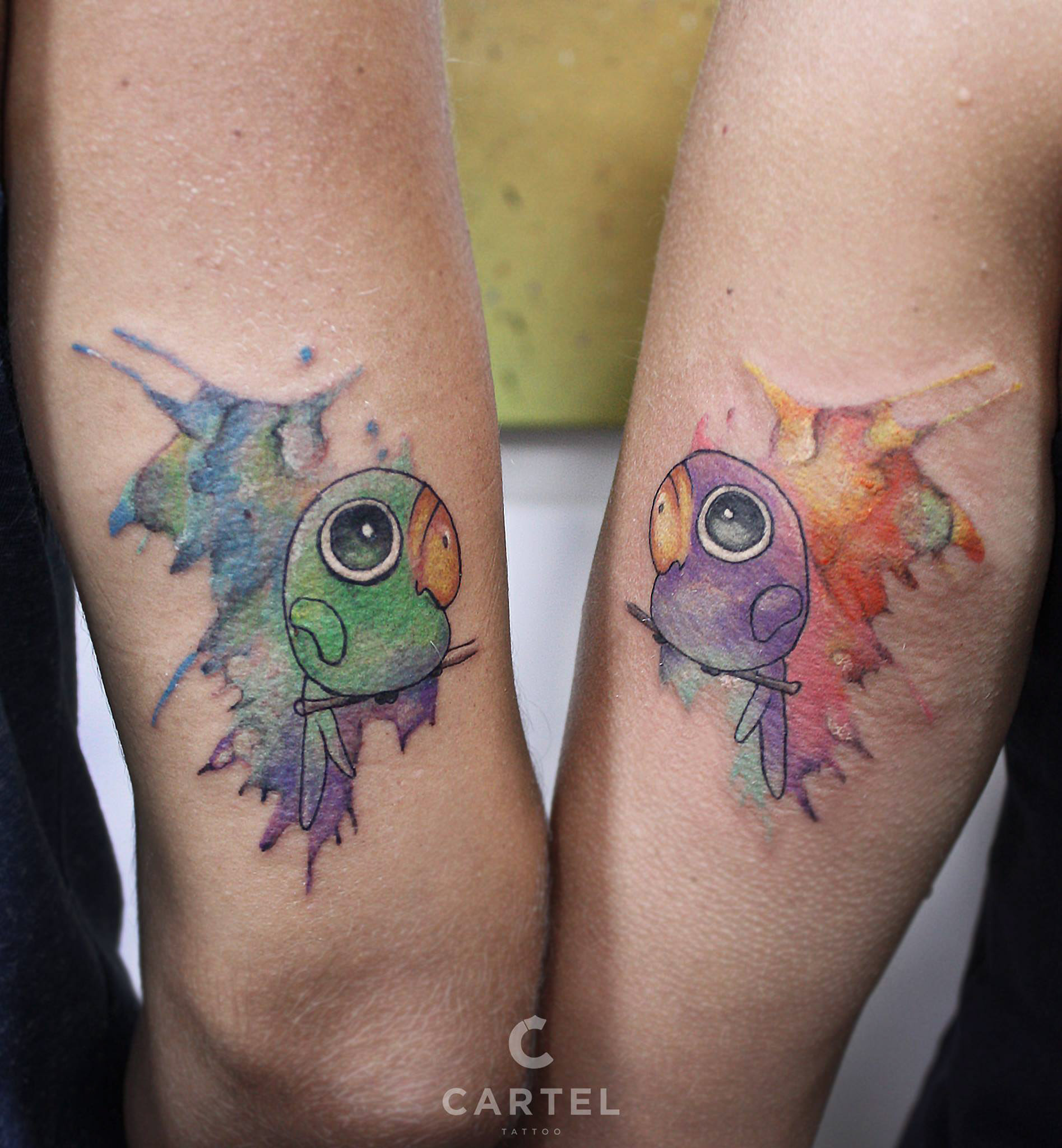Watercolor Tattoos Will Turn Your Body into a Living Canvas - KickAss Things