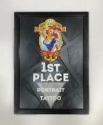 1st Place Portrait Tattoo Award